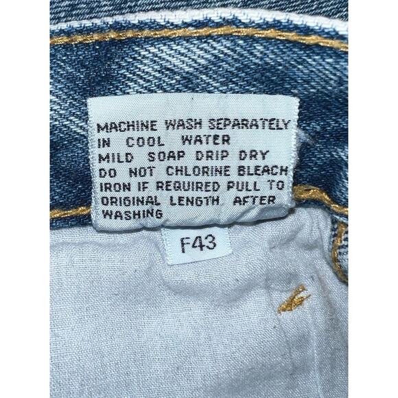 Vtg Rio by Stephen Mardon Blue Jeans 5 Pocket -Sz 7 -Measures 26 x 29 - Picture 8 of 10